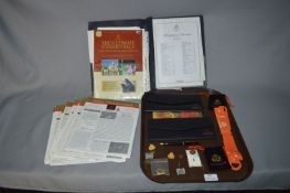 Collection of Queen Elizabeth II Cunard Shipping Ephemera
