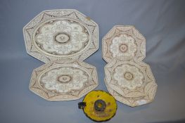 Minton Holland Pattern Meat Plates and Dinner Plates