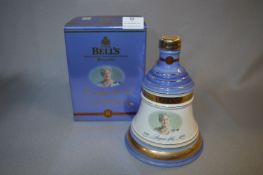 Wade Bells Whiskey Decanter - The Queen Mother Celebrating 100 Years