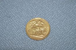 Victoria 1893 Gold Sovereign