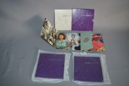 Set of Three British Mint Coins - 2006 Queen Elizabeth II 80th Birthday