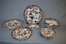 Masons Mandalay Dinnerware, Fruit Bowl and Dish