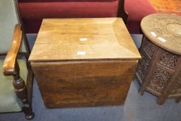 Georgian Oak Storage Box