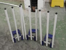 *Three Sets of Folding Cricket Stumps