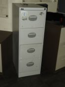 *Four Drawer Foolscap Filing Cabinet (Grey)