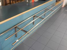 *Stainless Steel Counter Mountable Display Rack