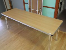 *Folding Aluminium Table