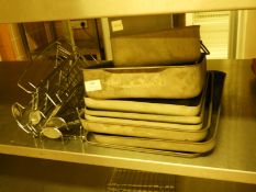 *Aluminium Trays, Napkin Dispensers, etc.