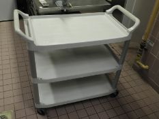 *Three Tier Catering Trolley
