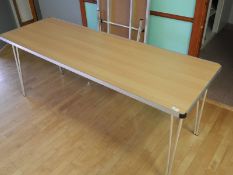 *Folding Aluminium Table