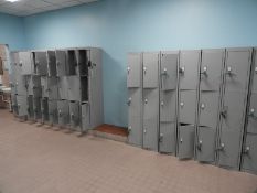 *Eighteen Banks of Three Coin Operated Metal Cubic