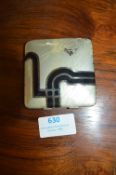 Art Deco Enameled Compact