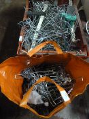 Large Quantity of Display Rack Hooks