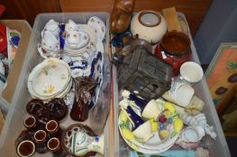 Two Under Bed Storage Boxes and Contents of Part T