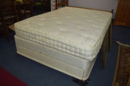Sleepeezee Double Mattress on Divan Base with Draw
