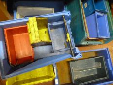 *Quantity of Assorted Plastic Storage Bins