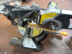 *Evolution Rage Multi-Purpose Sliding Mitre Saw