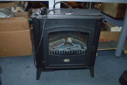 Dimplex Log Effect Black Metal Fire