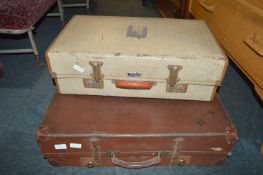 Two Vintage Suitcases