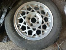 Saab 900 195/65R15 Tyre on Wheel