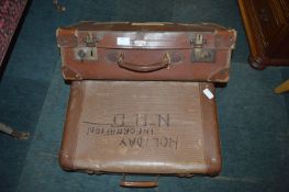 Two Vintage Suitcases