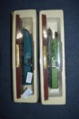 Two Model Trains - Mallard and Flying Scotsman