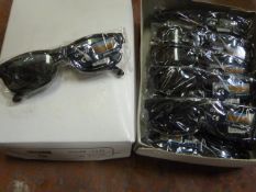 Two Boxes of 12 UV400 Sunglasses