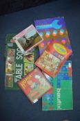 Vintage Board Games Including Table Soccer, Montag