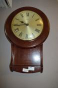 Wood Cased Quartz Wall Clock