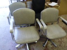 Four Office Chairs