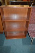 Teak Three Height Bookshelf
