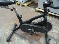 *Black Fixed Wheel Spin Bicycle
