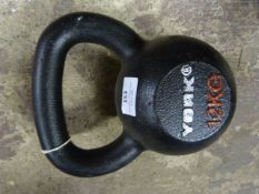 *12kg Cast York Kettlebell