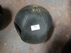 *2.5kg Double Grip Medicine Ball