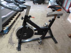 *Black Fixed Wheel Spin Bicycle