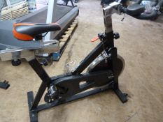 *Black Fixed Wheel Spin Bicycle