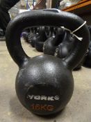 *16kg Cast York Kettlebell