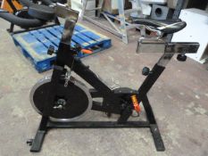 *Black Fixed Wheel Spin Bicycle