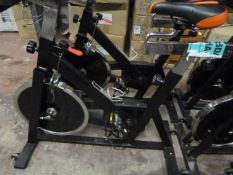 *Black Fixed Wheel Spin Bicycle