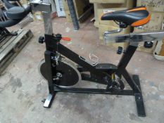 *Black Fixed Wheel Spin Bicycle