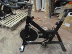 *Black Fixed Wheel Spin Bicycle