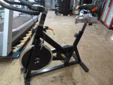 *Black Fixed Wheel Spin Bicycle