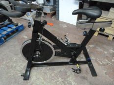 *Black Fixed Wheel Spin Bicycle