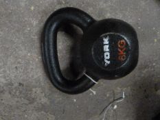 *6kg Cast York Kettlebell