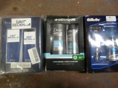 *Gillette Mac3, Dove Men Care and a Box of David B