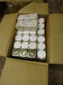 Box Containing a Large Quantity of Shoe Cream