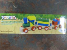 *Wooden Stacking Train
