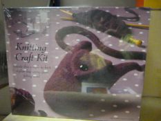 *Two Knitting Craft Kits