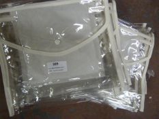*Twenty Clear Plastic Makeup Bags
