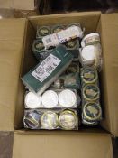 Box Containing a Large Quantity of Shoe Cream